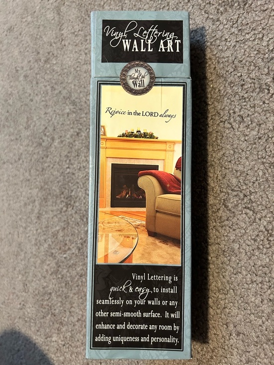 Hobby Lobby Other - Vinyl Lettering Wall Art NWT
